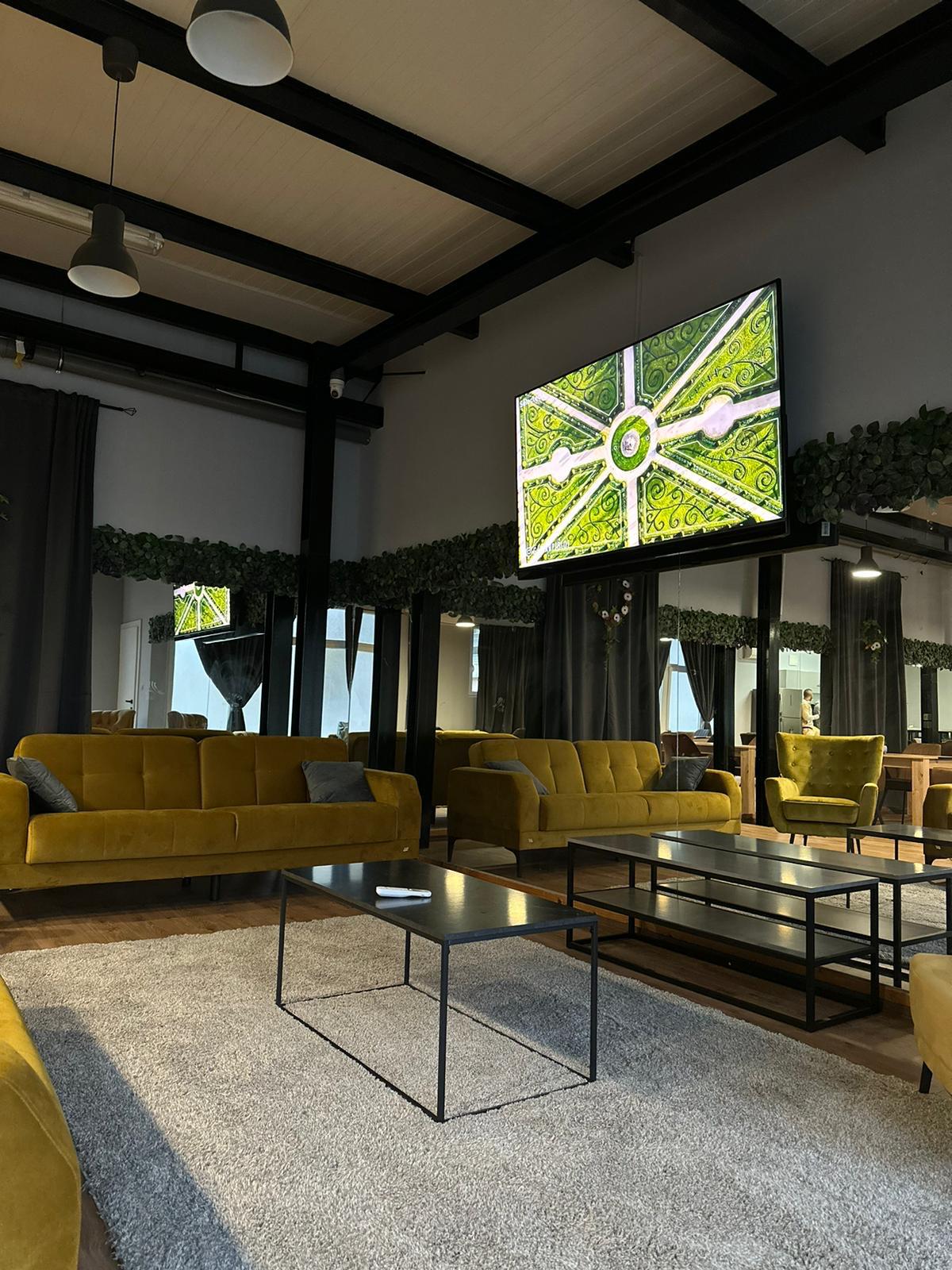 XXL Sala Osijek - Main Hall Setup for Wedding 4